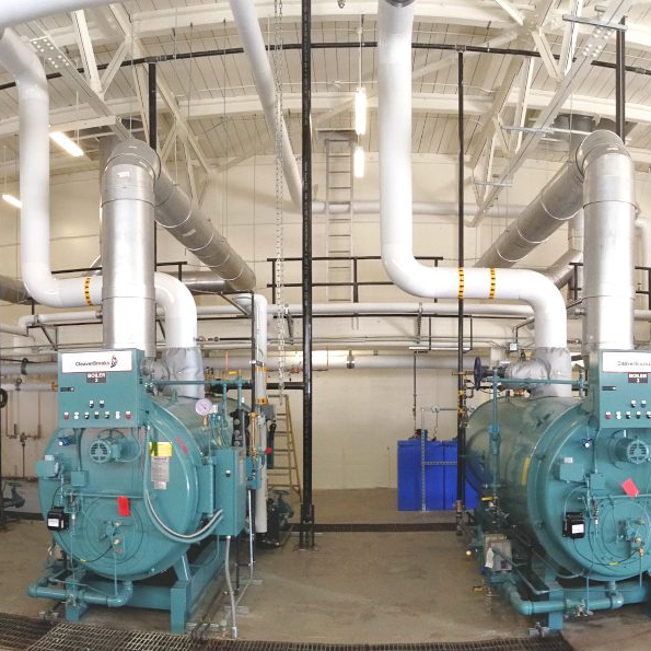 School Steam Boiler System Reno High