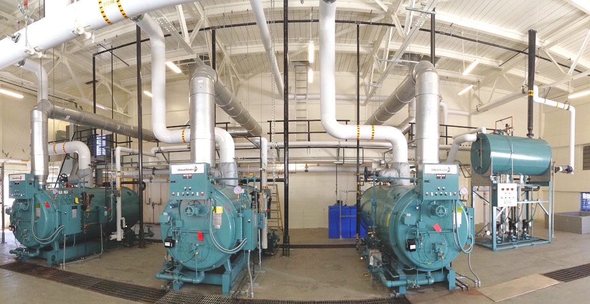 School Steam Boiler System Reno High